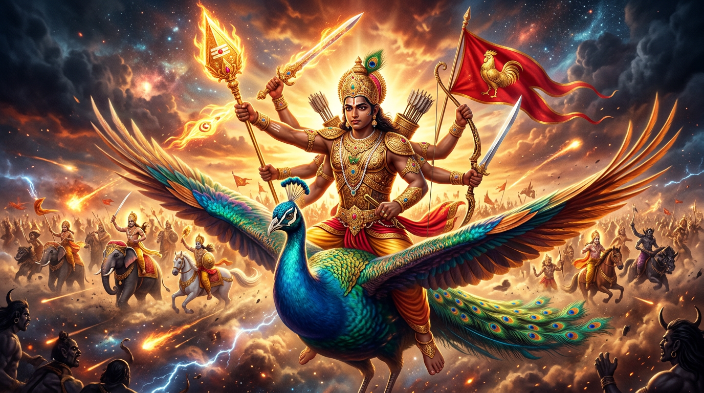 Senāpati Skanda — Commander of the Divine Hosts