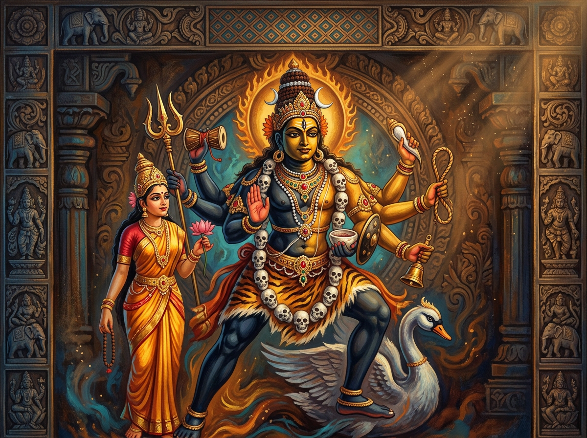 Asitanga Bhairava — The One with Black Limbs
