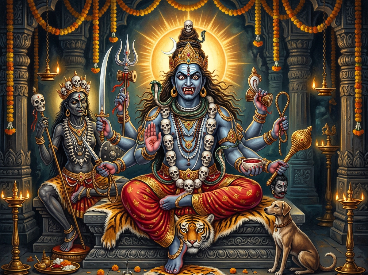 Bhishana Bhairava — The Terrifying One