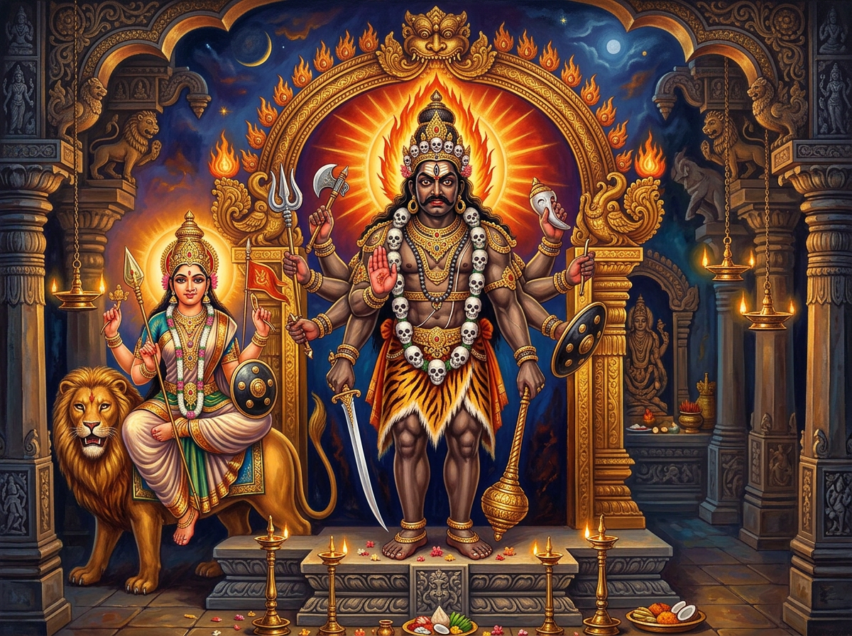 Chanda Bhairava — The Fierce One