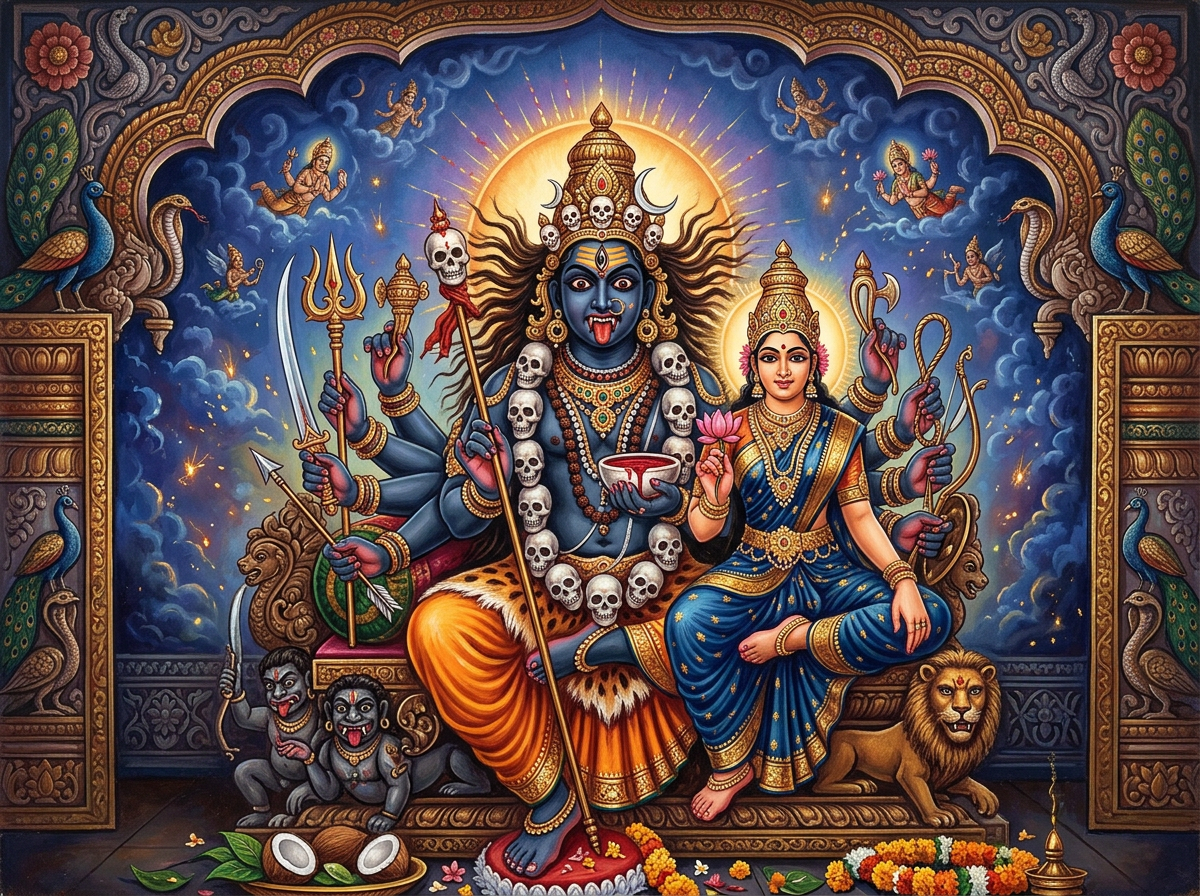 Kapala Bhairava — Holder of the Skull