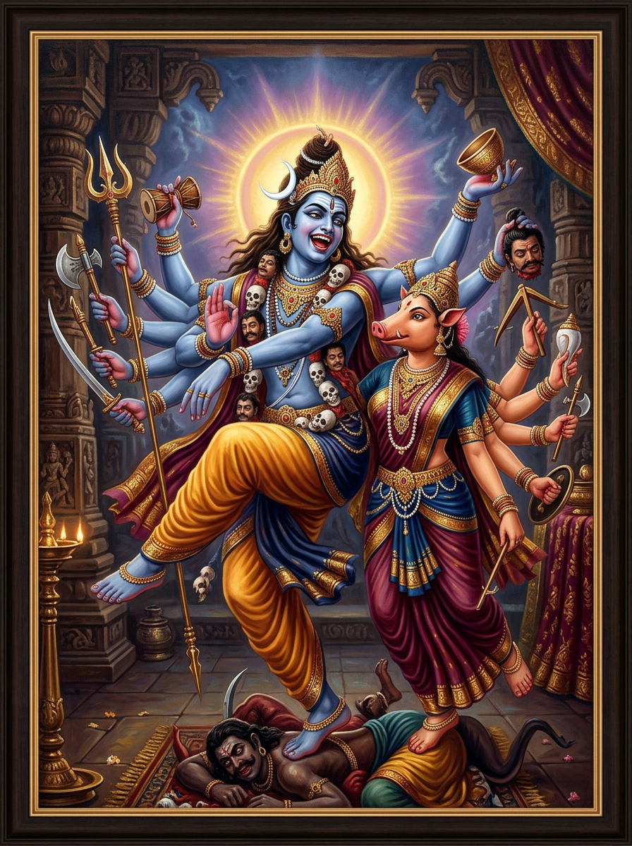 Unmatta Bhairava — The Intoxicated One