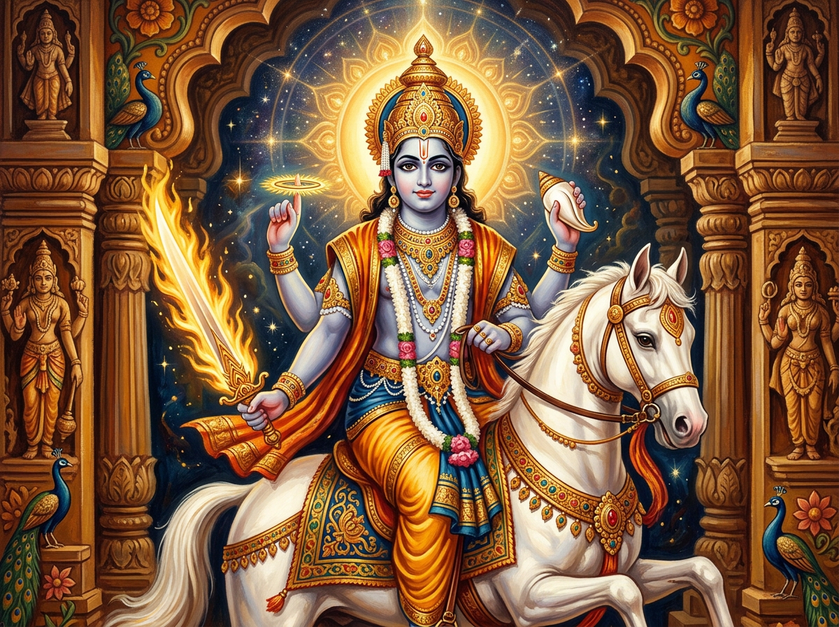Kalki — The Future Avatar — The Destroyer of Darkness