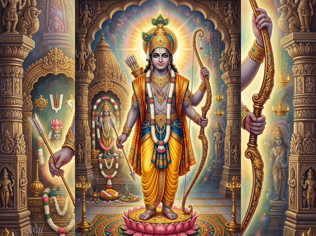Rama — The Ideal King — The one who delights all