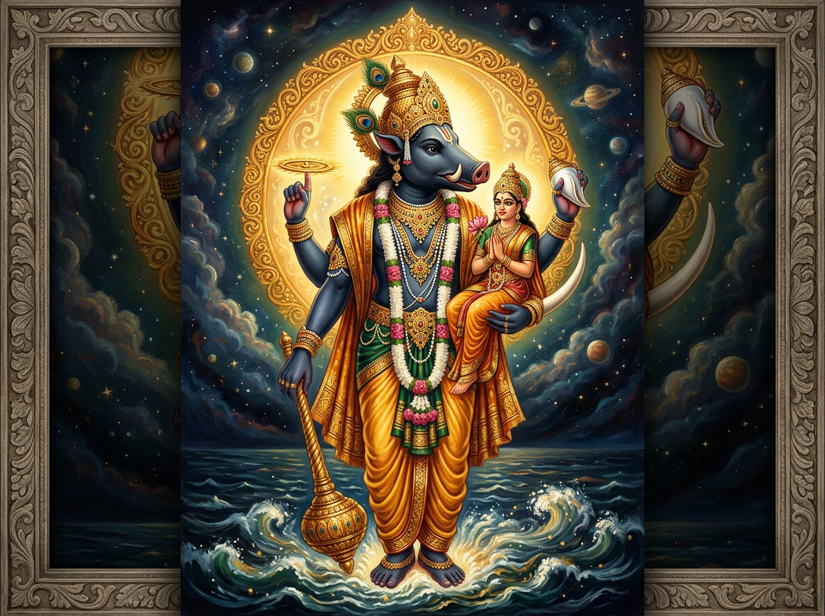Varaha — The Boar — The Divine Boar