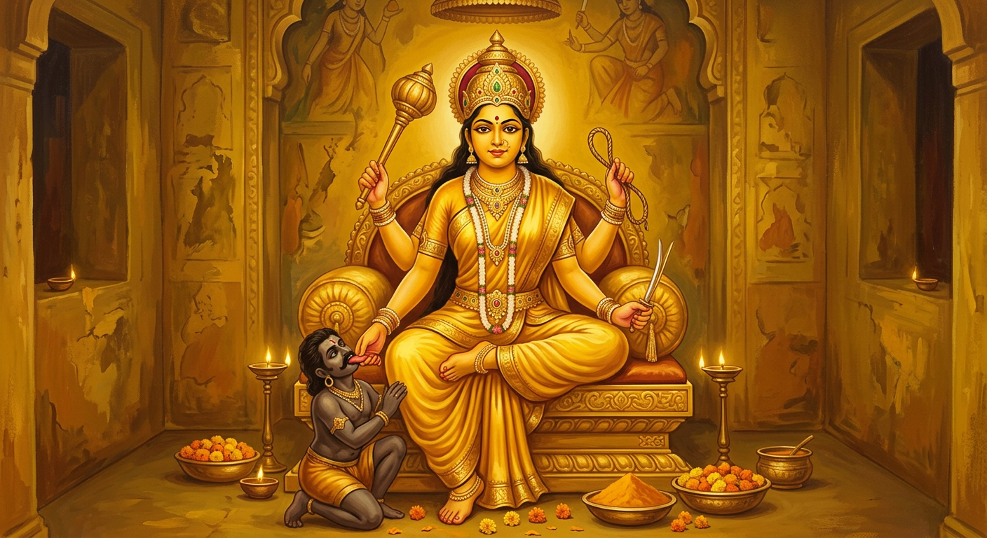 Bagalamukhi — The Paralyser of Enemies