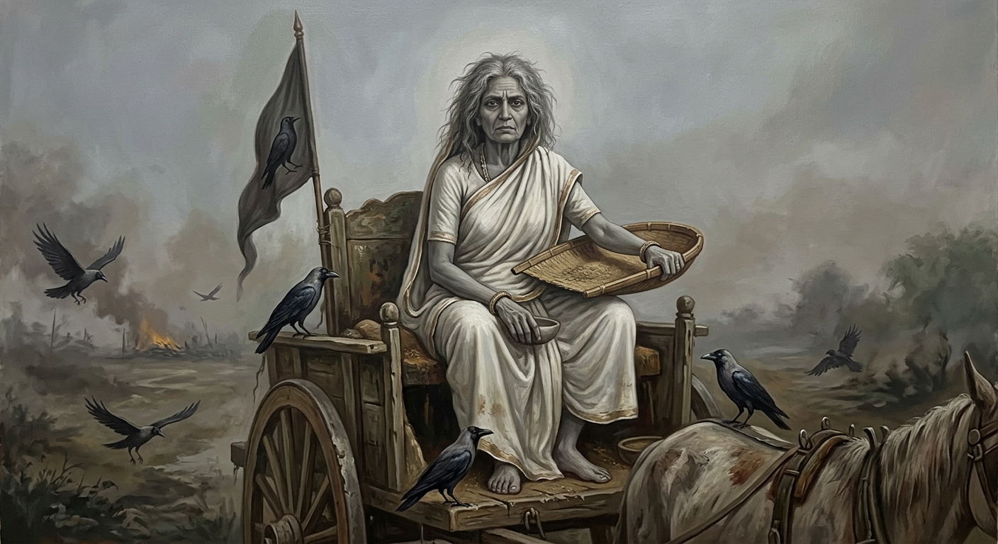 Dhumavati — The Smoke Goddess — The Widow