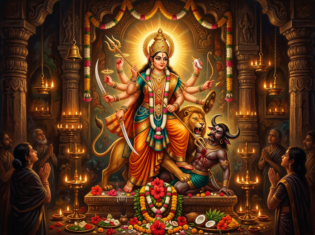 Mahishmardini (Bakreshwar) — Mahishmardini