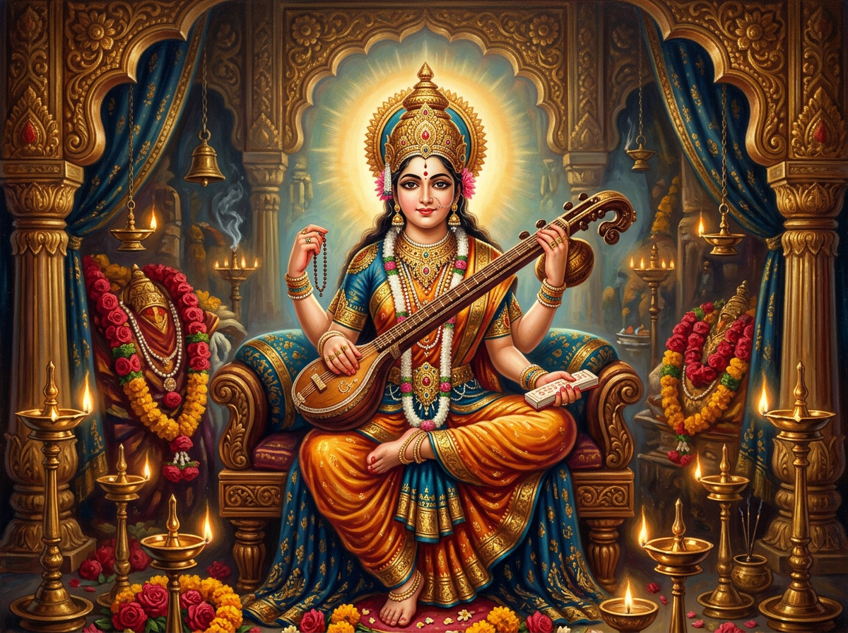 Sharada Peeth — Sharada (Saraswati)